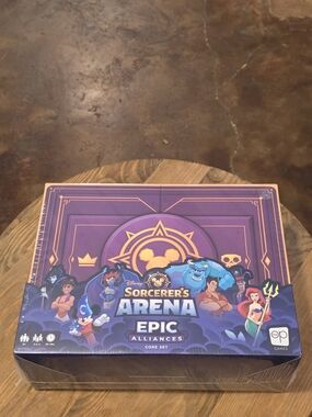 Disney Sorcerer’s Arena Epic Alliances Core Set Strategy Board Game NEW Sealed